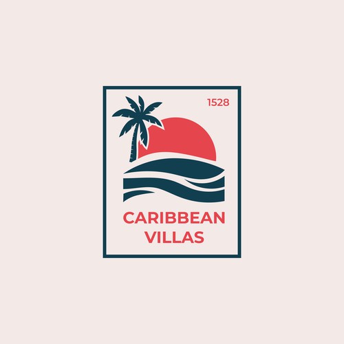 Caribbean Villas Logo design