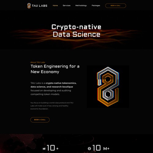 TAU Labs – Crypto-native Tokenomics & Data Science Website
