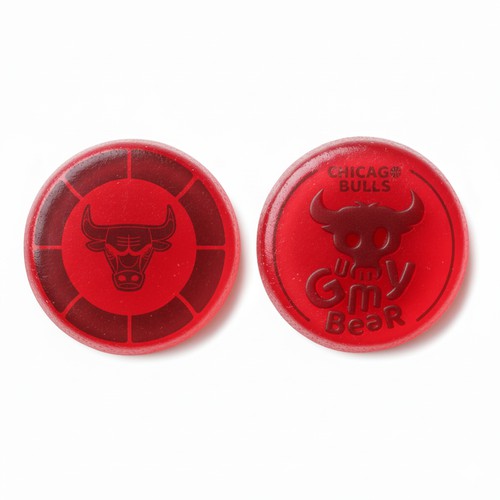 Logo for Chicago Bull Gummy Bear