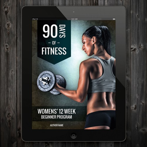 women's fitness magazine/eBook cover