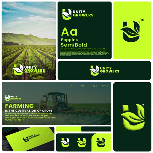 Unity Growers Logo Design