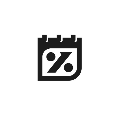 Bold Logo concept for financial calendar website. 