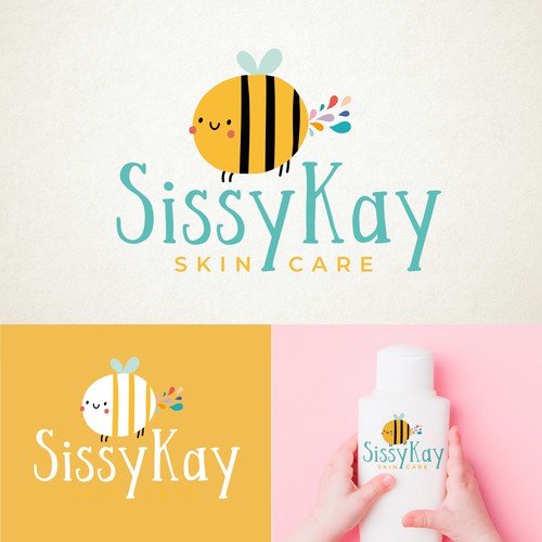 Children Skincare Logo design