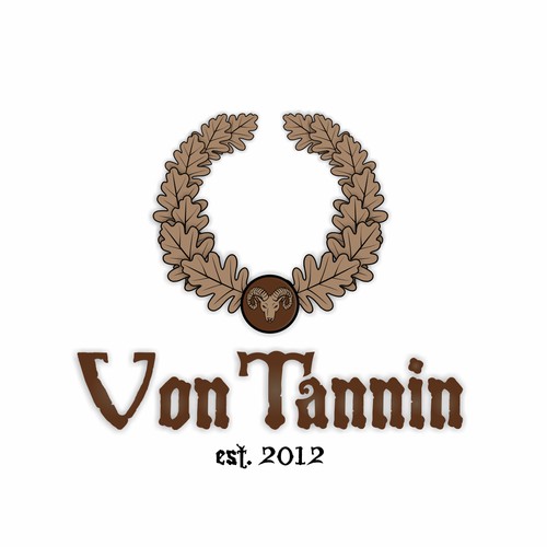 Create the next logo for Von Tannin Leather Co. 