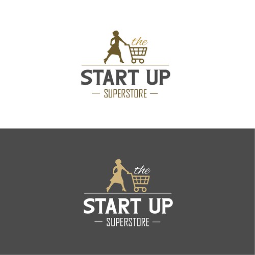 Iconic logo for Online Start up company