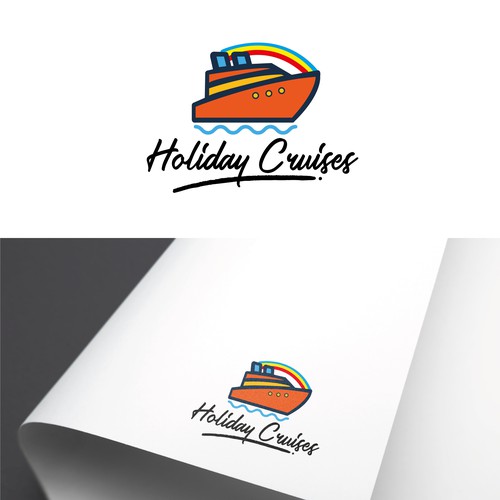 Playful and simple logo design