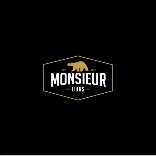 Logo concept for Monsieur Ours