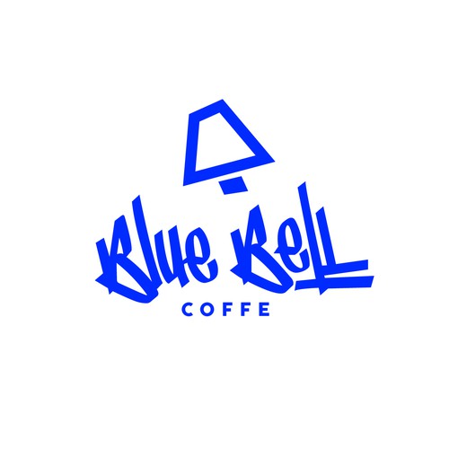 logo design for blue bell coffe