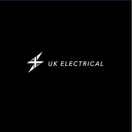 Simple logo for UK electrical installation company