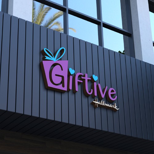 Luxurious & feminine, Giftive Logo