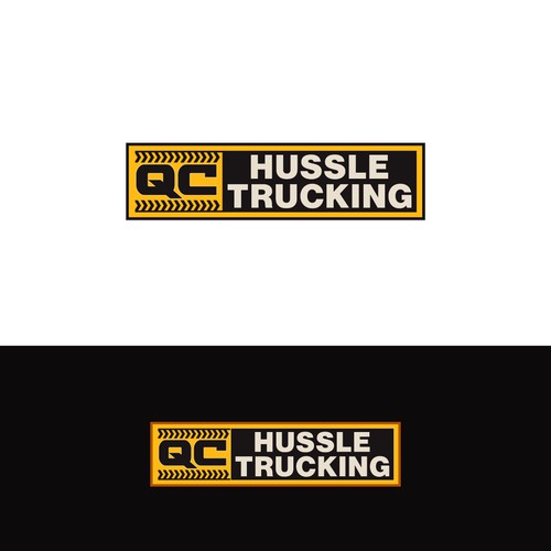 Logo for dump trucking company