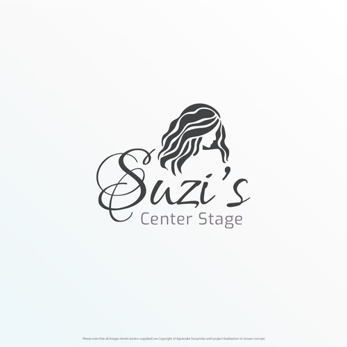 Logo concept for Suzi's Center Stage