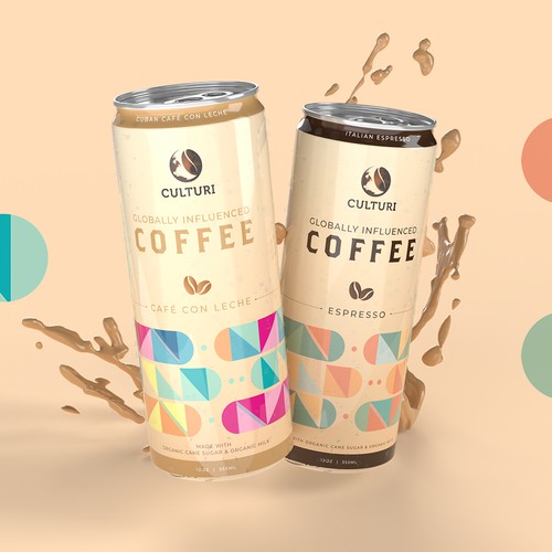 Culturi Globally Influenced Coffee Cans