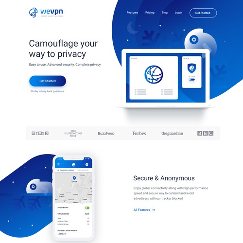WeVPN Website 