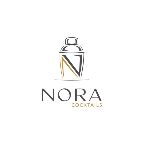 Nora Cocktails Logo Design