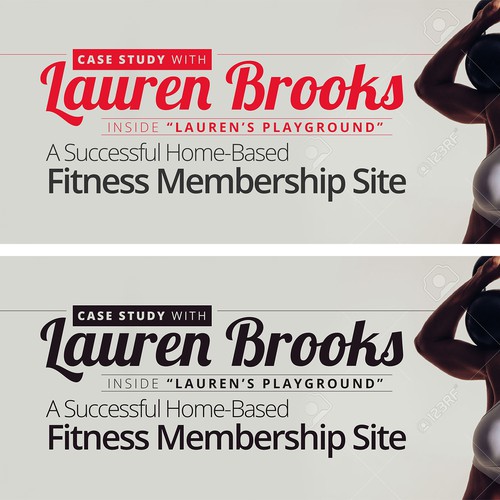 Banner Ad Design for Lauren Brooks