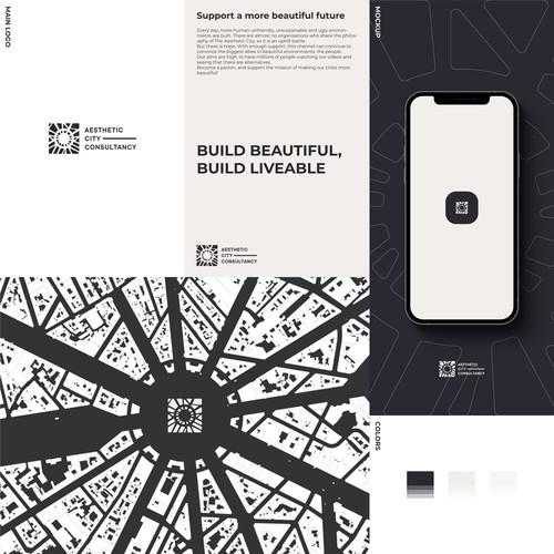 Bold logo for Aesthetic City Consultancy