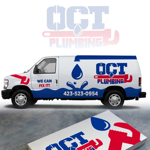Logo and Visual Indenty for Plumbing Service