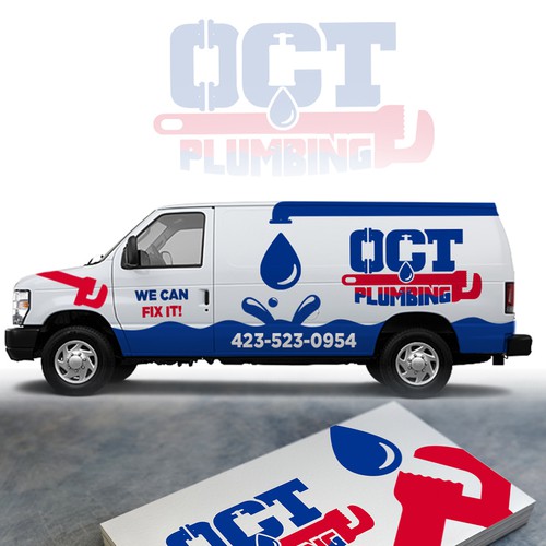 Logo and Visual Indenty for Plumbing Service
