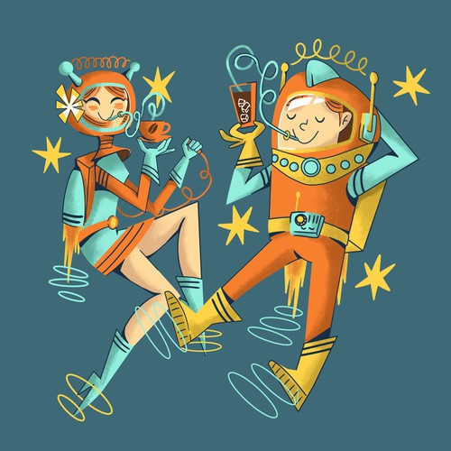 space shag illustration 