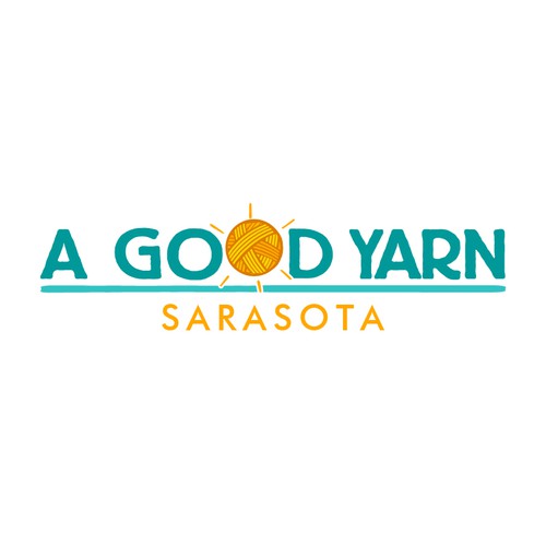 logo for A Good Yarn  