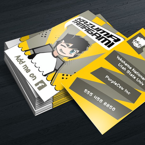 Private Business Card design to impress people