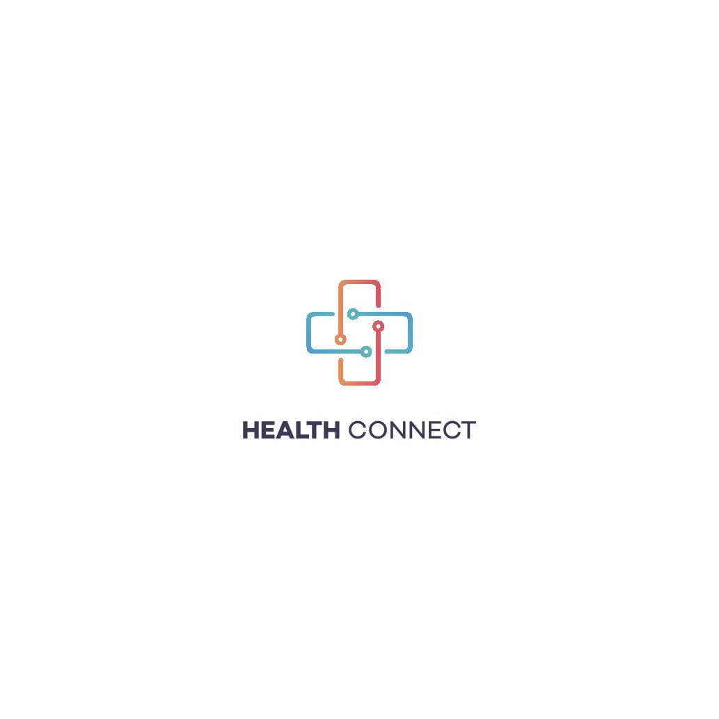 Create a modern logo for a health care tech company