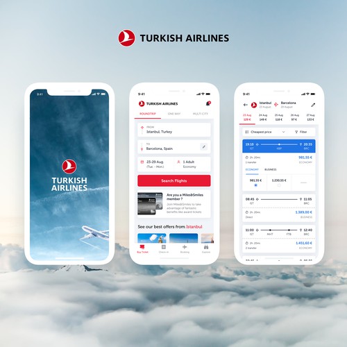 Turkish Airlines Redesign | UX & UI