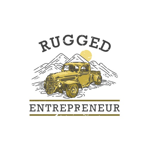 Logo concept for Rugged Entrepreneur