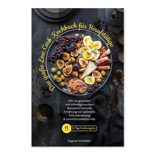Cookbook cover design