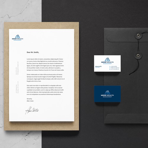 Business Card Design for a real estate company