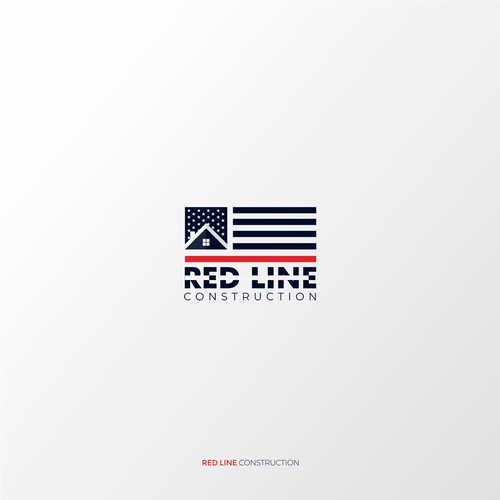 Logo concept for Red Line Construction
