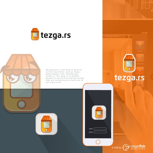 Logo proposal for Tezga.rs