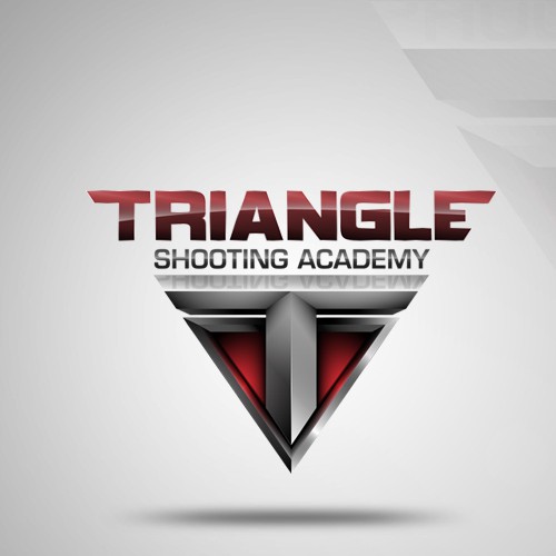Create the next logo for Triangle Shooting Academy