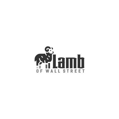 logo design for Lamb Of Wall Street