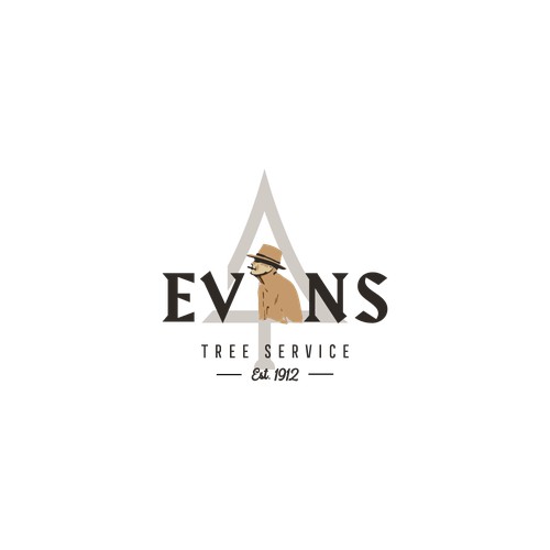 Evans Tree Service Logo Refresh