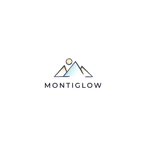 Elegant Mountain logo concept