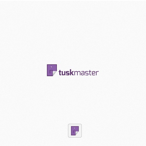 Elephant-Themed Mobile App Logo Design