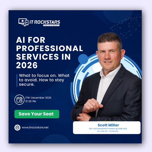 Meta Ad for AI webinar