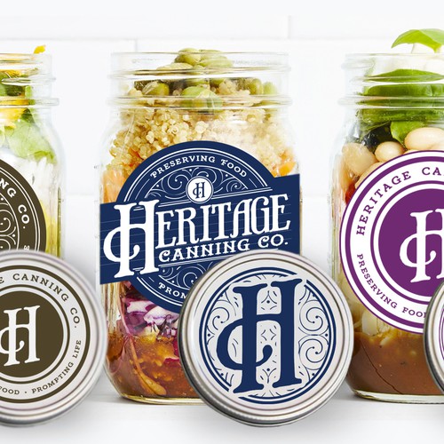 A Unique Logo for Heritage Canning Co