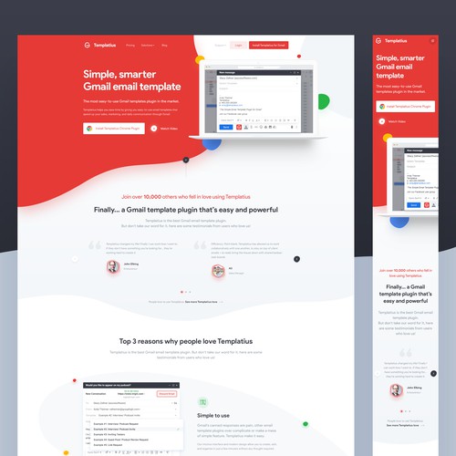 Simple, smarter Gmail email template