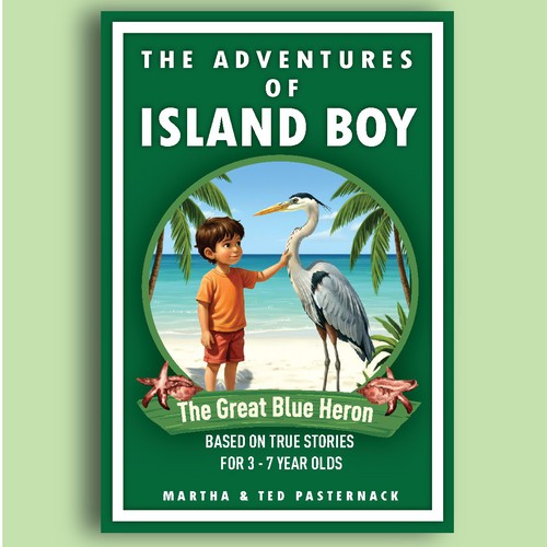 cover book for adventures of island boy