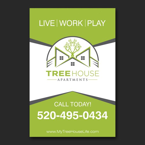 Treehouse Apartments Banner