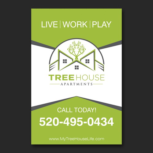 Treehouse Apartments Banner