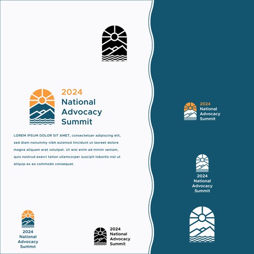 2024 National Advocacy Summit_Logo Design