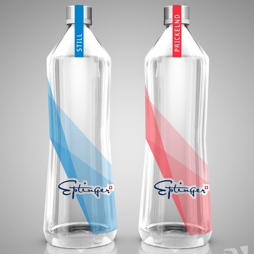 LABEL glass bottle