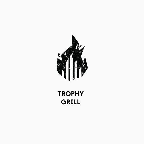 Grill logo design