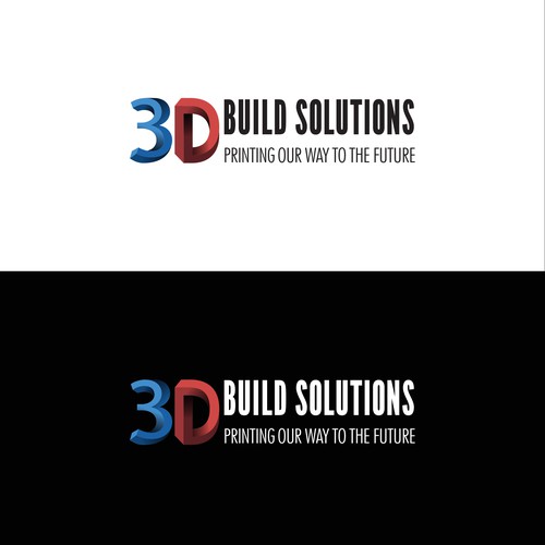 Logo concept for 3D printing company
