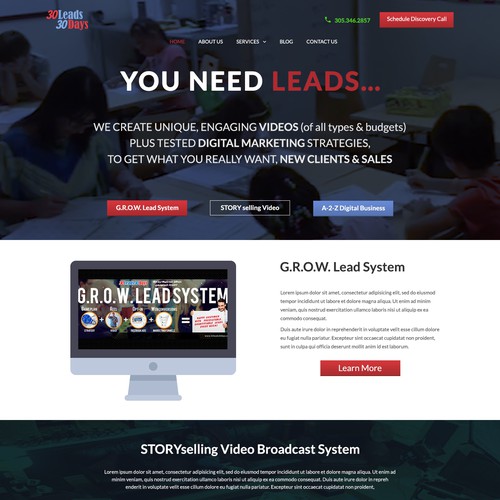 New website for Digital Marketing Agency 