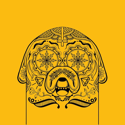 Sugar skull illustration